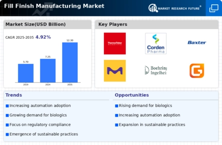 Fill finish Manufacturing Market Infographic