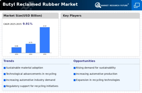 Butyl Reclaimed Rubber Market Infographic