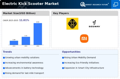 Electric Kick Scooter Market Infographic