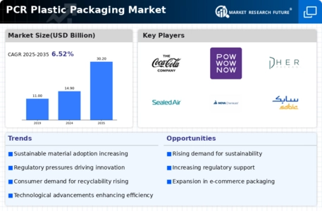 PCR Plastic Packaging Market Infographic