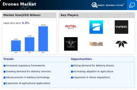 Drones Market Infographic