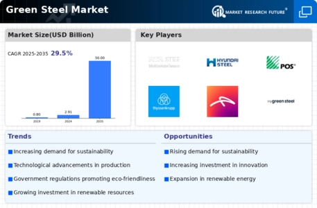 Green steel Market Infographic