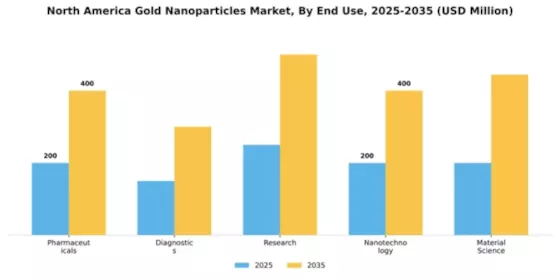Americas Gold Nanoparticles Market Segment Image 2