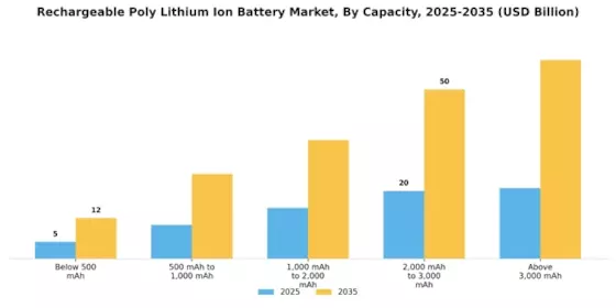 Rechargeable Poly Lithium Ion Battery Market Segment Image 0
