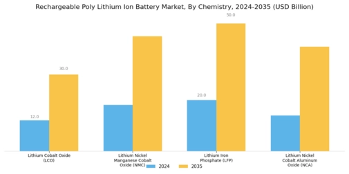Rechargeable Poly Lithium Ion Battery Market Segment Image 2