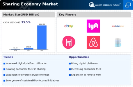 Sharing Economy Market Infographic