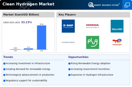 Clean Hydrogen Market Infographic