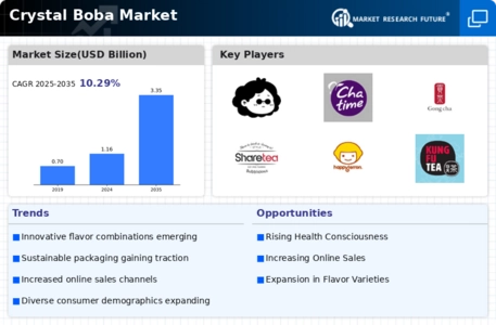 Crystal Boba Market Infographic