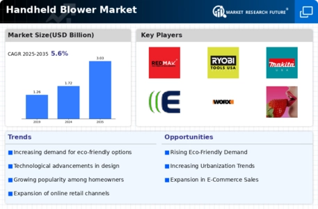 Handheld Blower Market Infographic