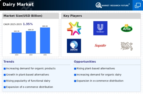 Dairy Market Infographic