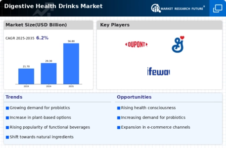 Digestive Health Drinks Market Infographic