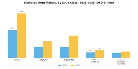 Diabetes Drug Market Segment Image 0