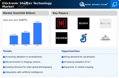Electronic Shutter Technology Market Infographic