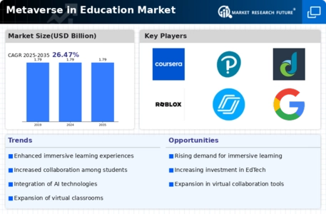 Metaverse In Education Market Infographic