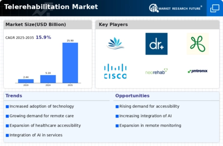 Telerehabilitation Market Infographic