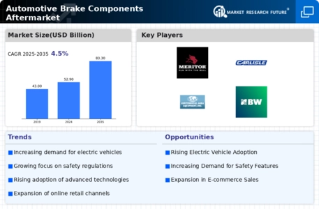 Automotive Brake Components Aftermarket Market Infographic