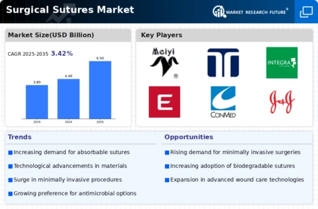 Surgical Sutures Market Infographic