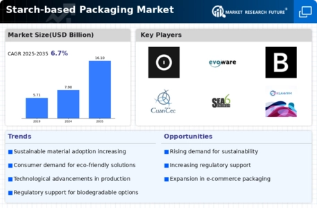 Starch based Packaging Market Infographic