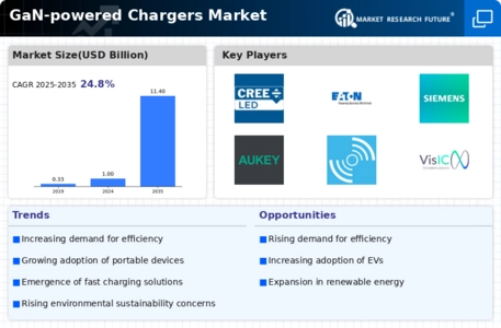 GaN powered Chargers Market Infographic