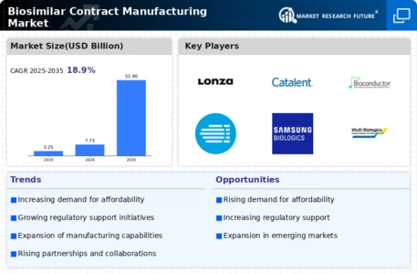 Biosimilar Contract Manufacturing Market Infographic