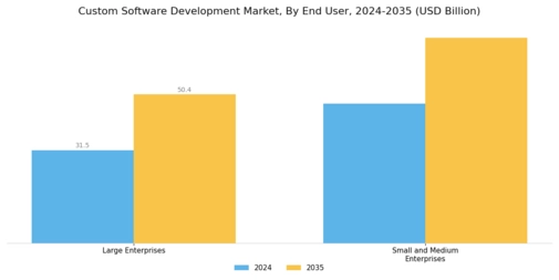 Custom Software Development Market Segment Image 3