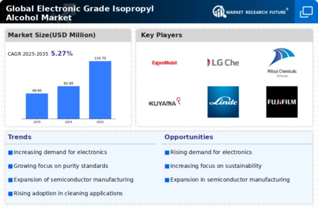 Electronic Grade Isopropyl Alcohol Market Infographic