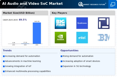 AI Audio Video SoC Market Infographic
