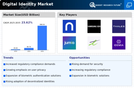 Digital Identity Market Infographic