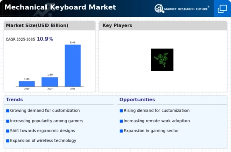 Mechanical Keyboard Market Infographic