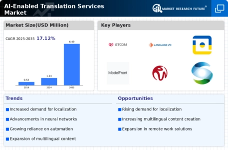 AI Enabled Translation Services Market Infographic