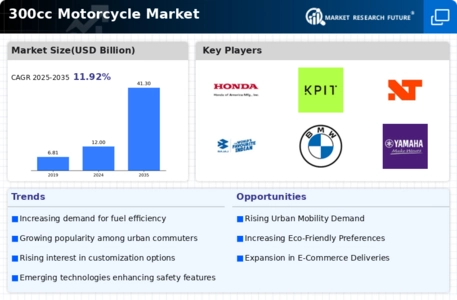 300cc Motorcycle Market Infographic