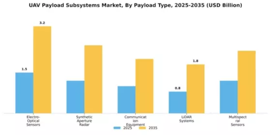 UAV Payload and Subsystems Market Segment Image 2