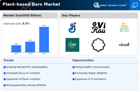 Plant Based Bars Market Infographic Plant Based Bars Market Infographic