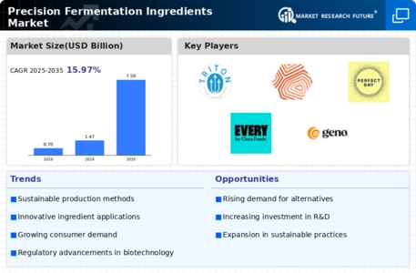 Precision Fermentation Ingredients Market Infographic
