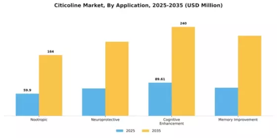 Citicoline as an ingredient Market Segment Image 0