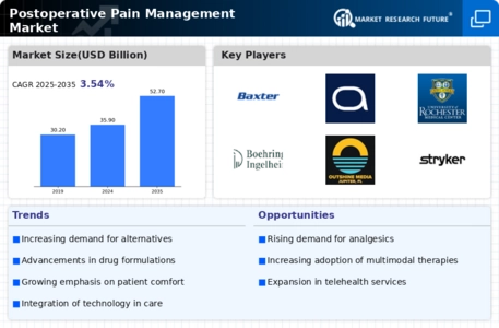 Post-Operative Pain Management Market Infographic