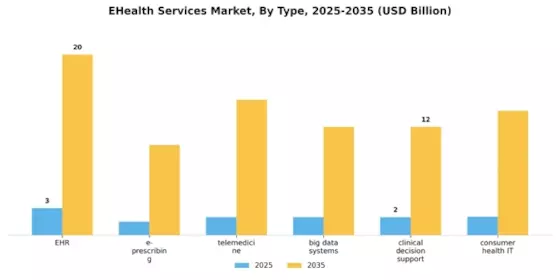 E-Health Services Market Segment Image 2