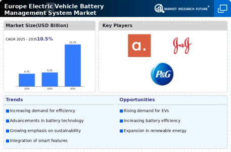 Europe Electric Vehicle Battery Management System Market Infographic