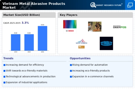 Vietnam Metal Abrasive Products Market Infographic