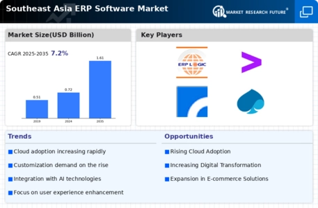 Southeast Asia ERP Software Market Infographic