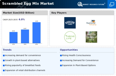 Scrambled Egg Mix Market Infographic