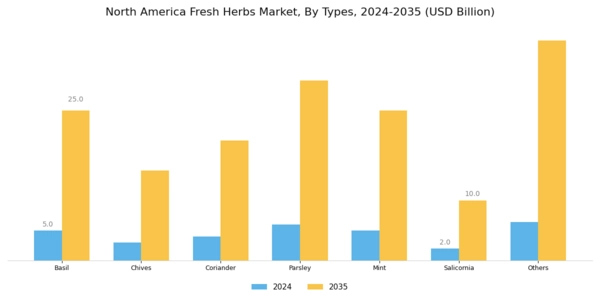 North America Fresh Herbs Market Segment Image 1