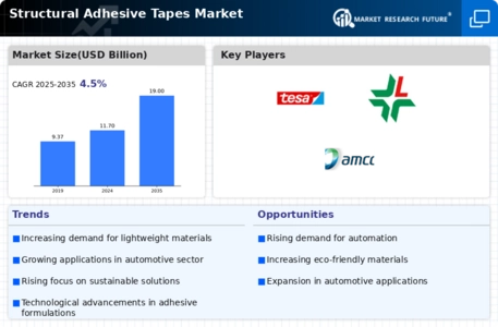 Structural Adhesive Tapes Market Infographic