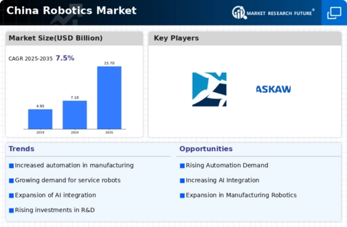China Robotics Market Infographic