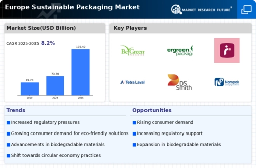 Europe Sustainable Packaging Market Infographic