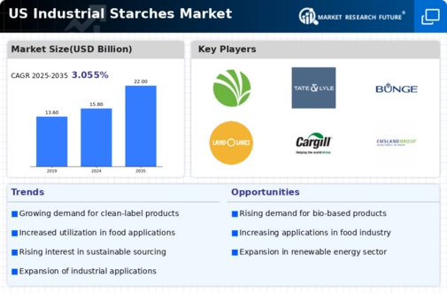 US Industrial Starches Market Infographic