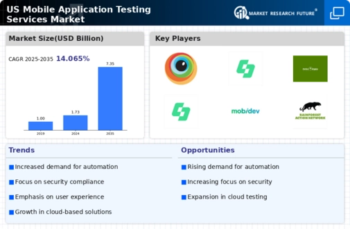 US Mobile Application Testing Services Market Infographic
