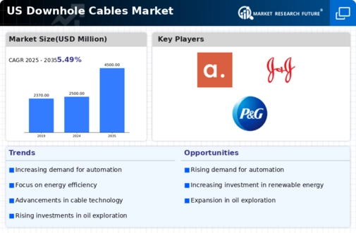 US Downhole Cables Market Infographic