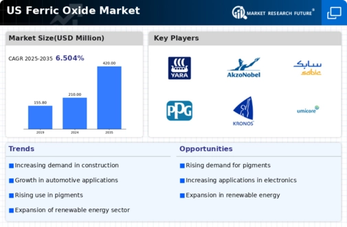 US Ferric Oxide Market Infographic