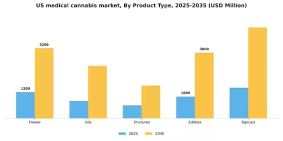 US Medical Cannabis Market Segment Image 3
